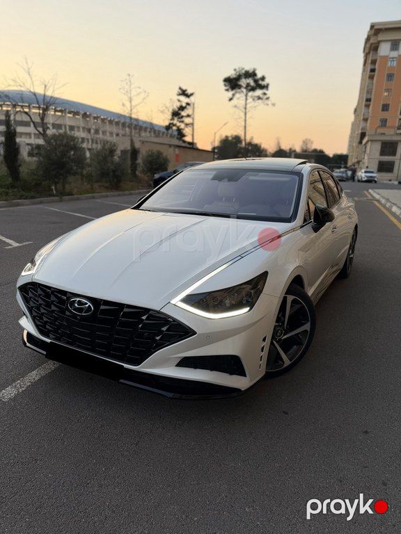 Hyundai Sonata, 1.6 L, 2021 il, 78 000 km — Avtomobillər, Bakı (4)