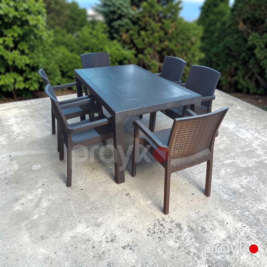 Bağ mebeli dəsti, qəhvəyi 61204864 — Mallar, Bakı (3)