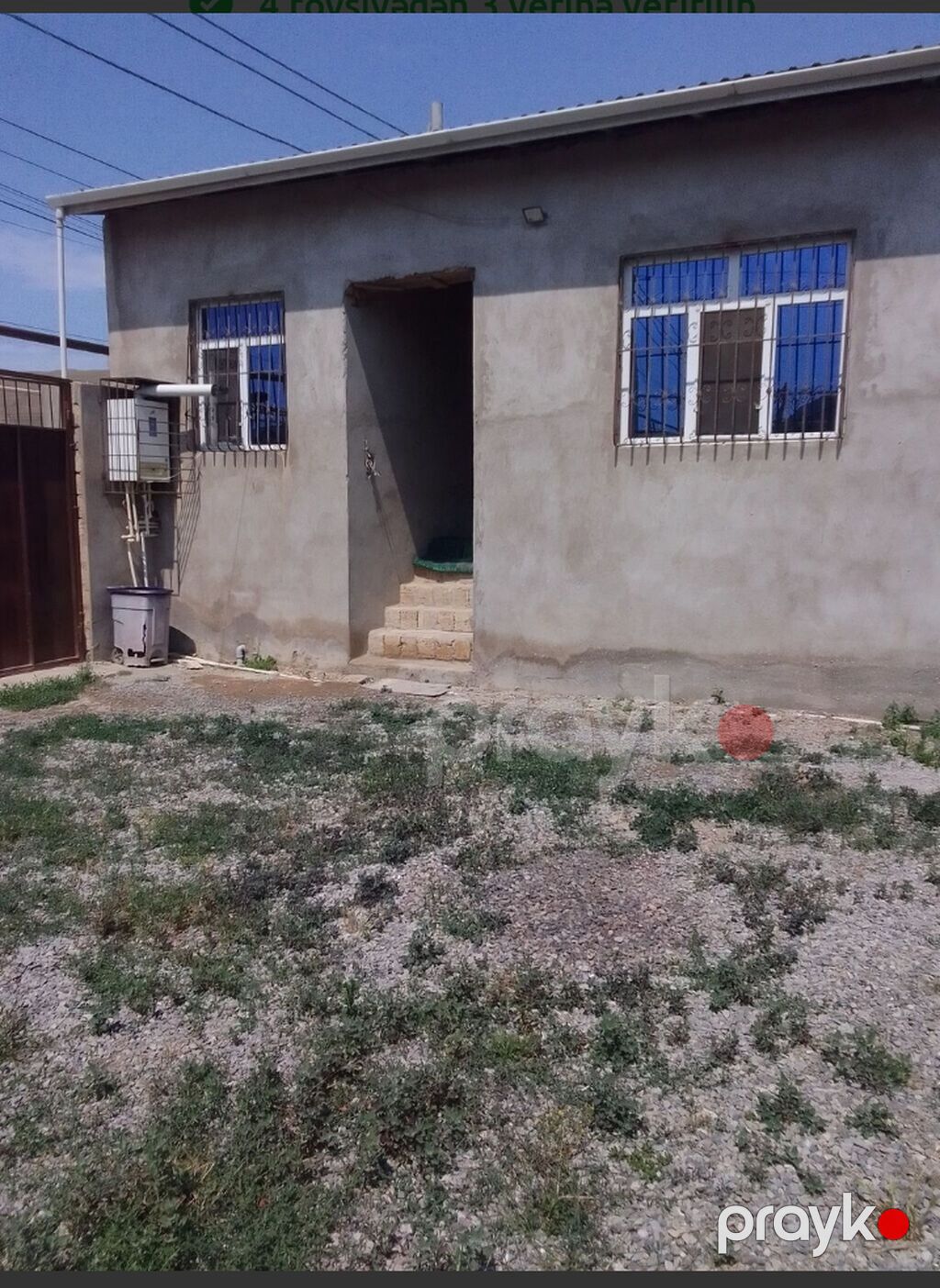 Ev satılır Qobu qəsəbəsində bərəkət marketnen üzbəüz arada əsas yoldan — Ev, villa, Bakı (10)