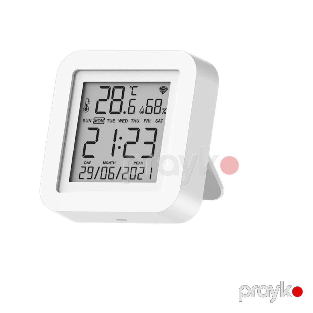 Elektron termometr Tuya Wıfı Temperature Humidity Sensor & Smart Home — Mallar, Bakı