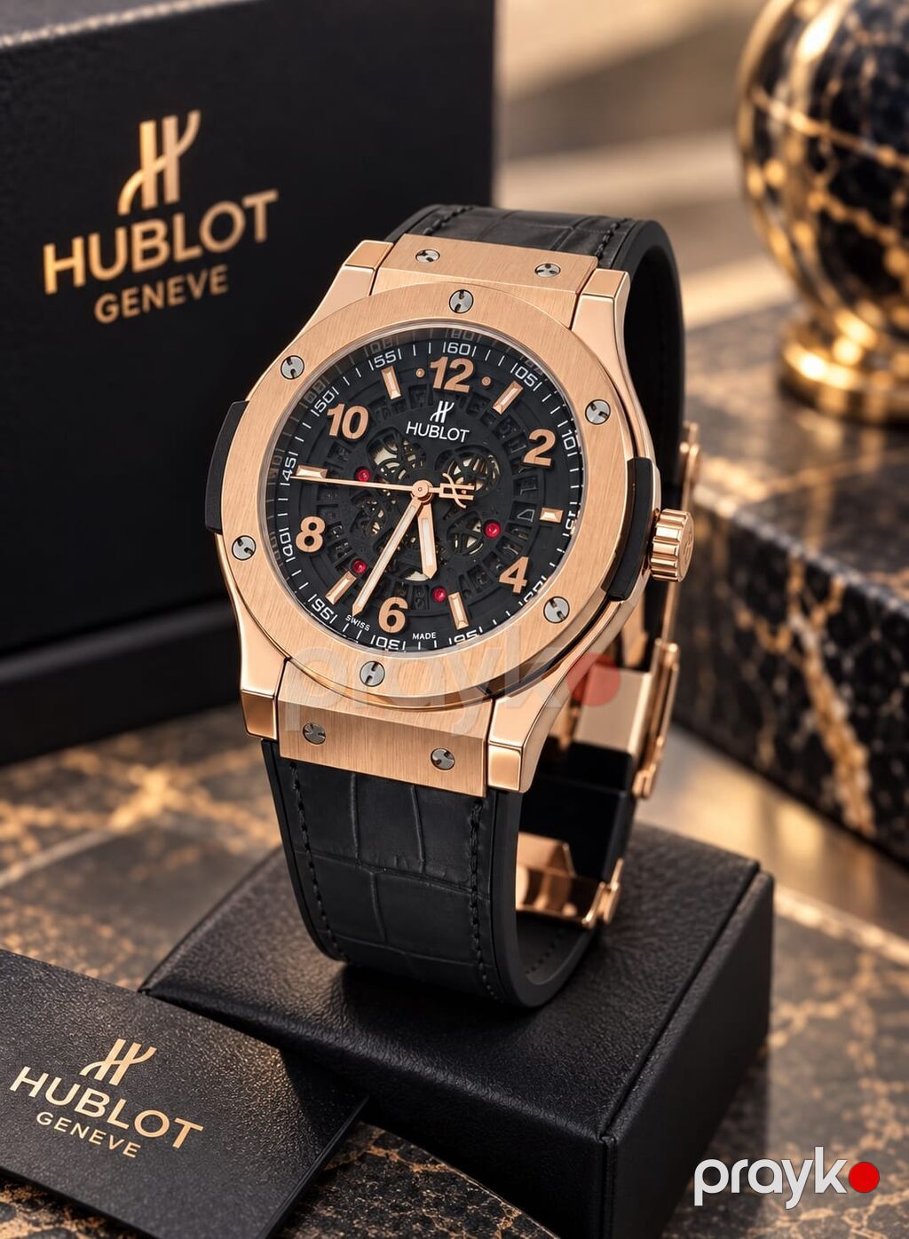 Yeni, Qol saatı, Hublot, rəng - Qara — Qol saatları, Bakı (6)