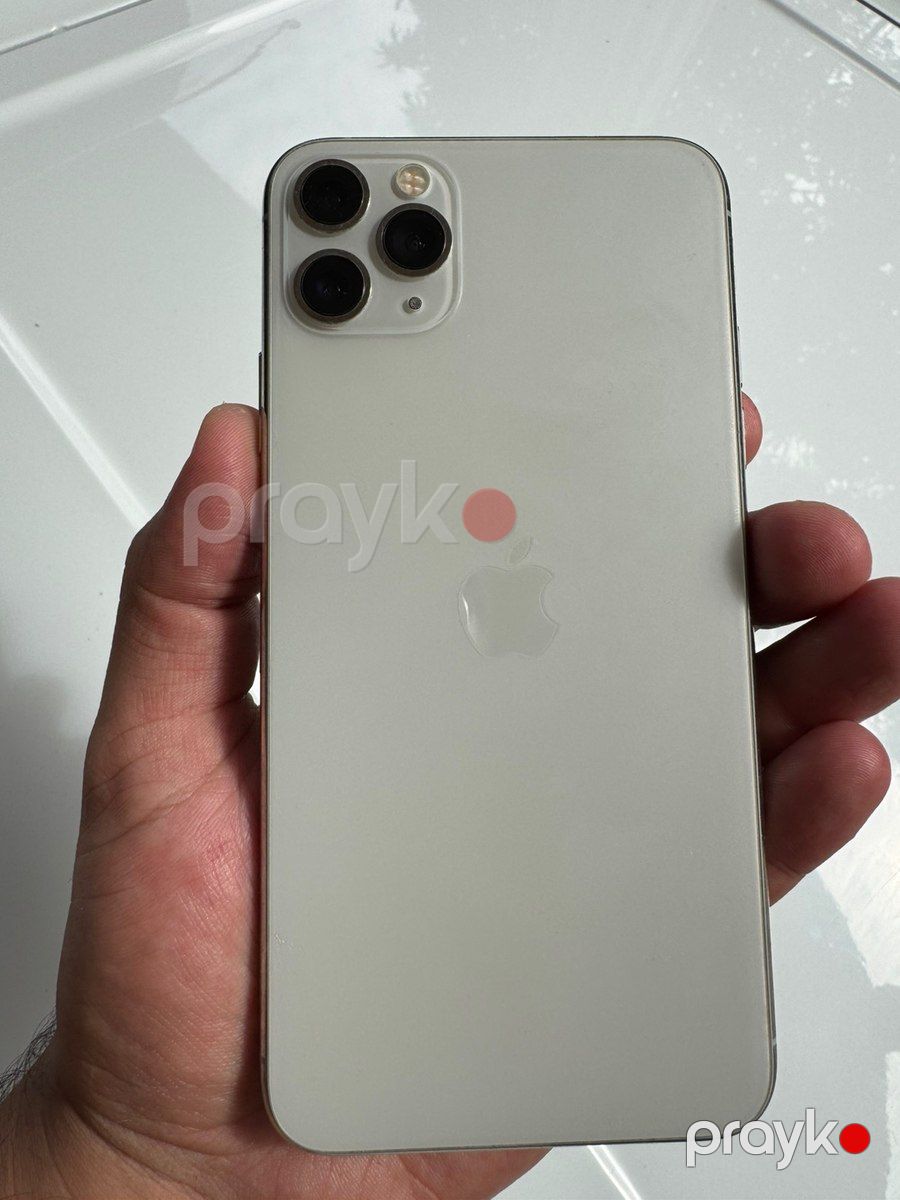 Apple iPhone 11 Pro Max Silver 256GB/4GB — Smartfonlar, Bakı (2)