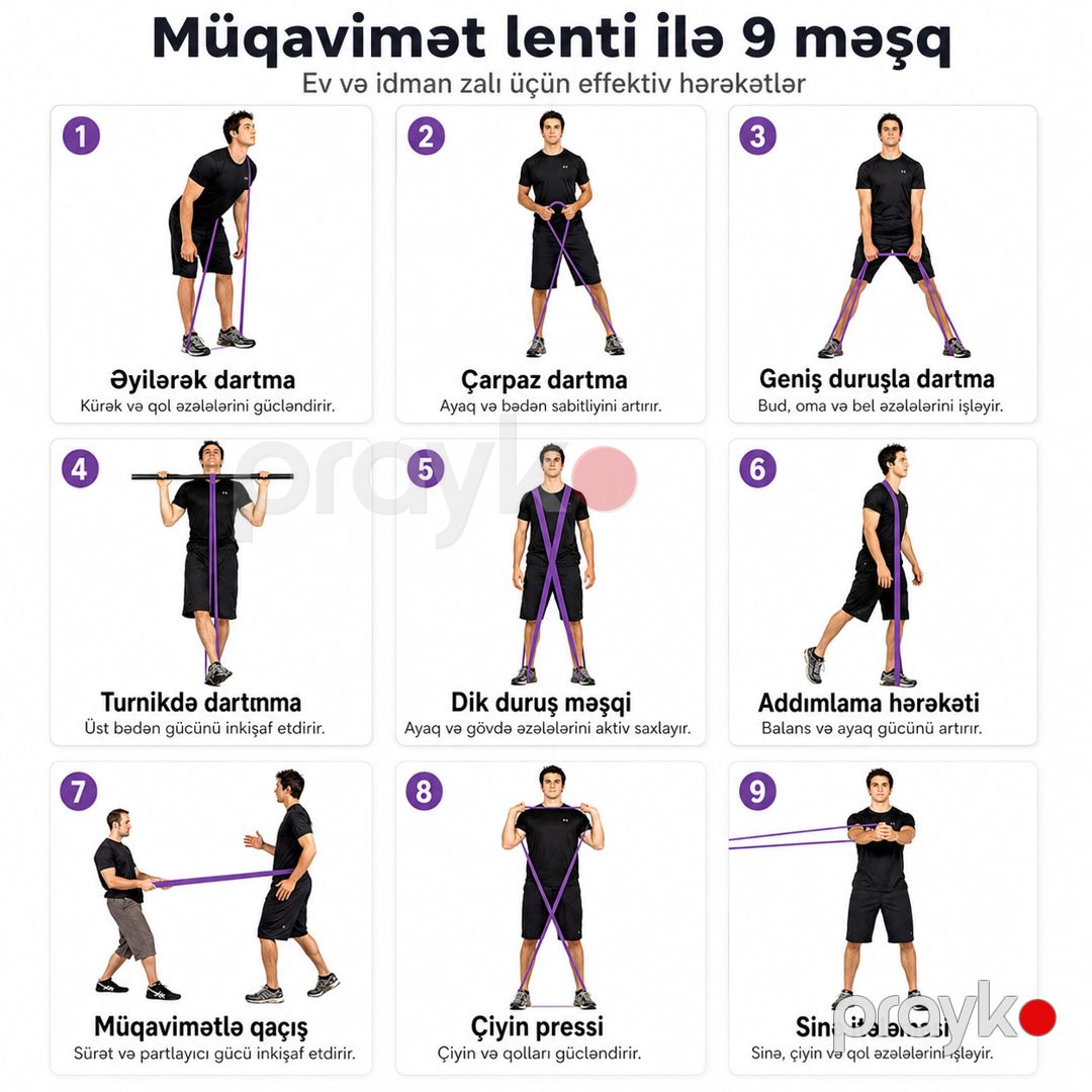 Elastik lent rulonu Aspo, rezin, bənövşəyi — Mallar, Bakı (2)