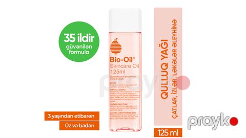 Bərpaedici yağ Bİo Oil Skincare Oil, iz, ləkə, çat əleyhinə,125 ml — Bakı