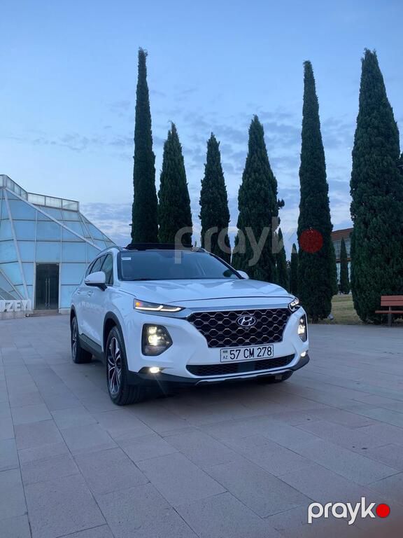 Hyundai Santa Fe, 2.0 L, 2020 il, 105 000 km — Avtomobillər, Gəncə (10)