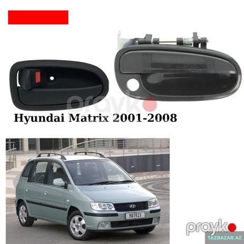 Hyundai Matrix 2007 tutacaqları (ruçka, əlcək) satılır — Bakı