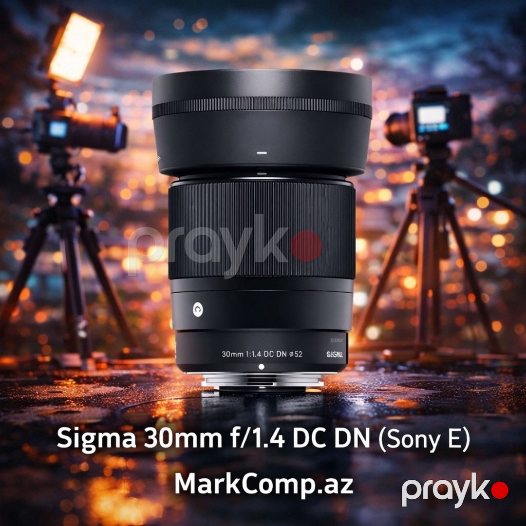 Sigma 30mm f/1.4 DC DN (Sony E) — Foto və video texnikası, Bakı (2)