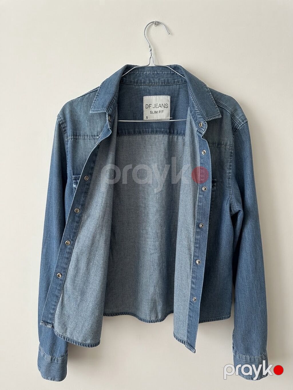 DF Jeans qadın cins köynəyi, S ölçü⁠ Orijinal "DF Jeans" markasının — Köynək, Bakı (2)