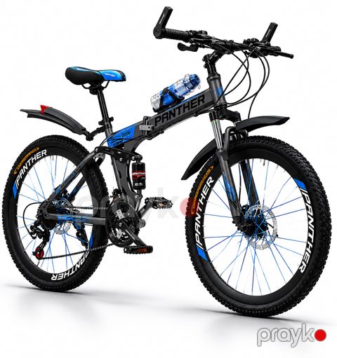 Dağ velosipedi Panther Nitro Fold Full Amortizator Vip088 26 ölçü Blue — Bakı