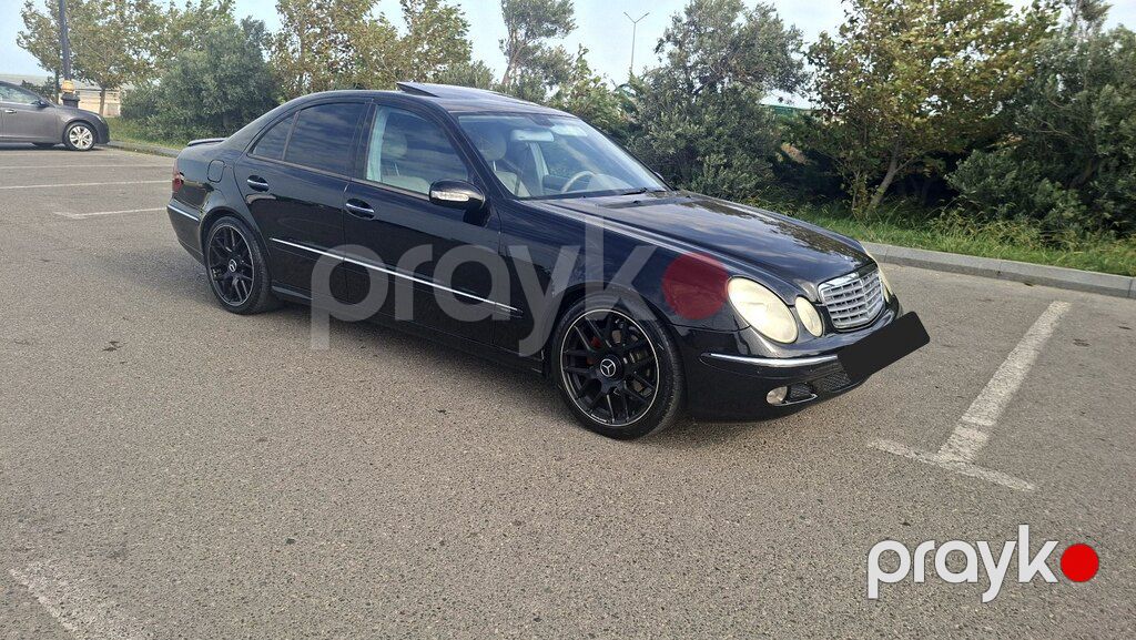 Mercedes E 240, 2.6 L, 2004 il, 346 000 km — Avtomobillər, Sumqayıt (4)