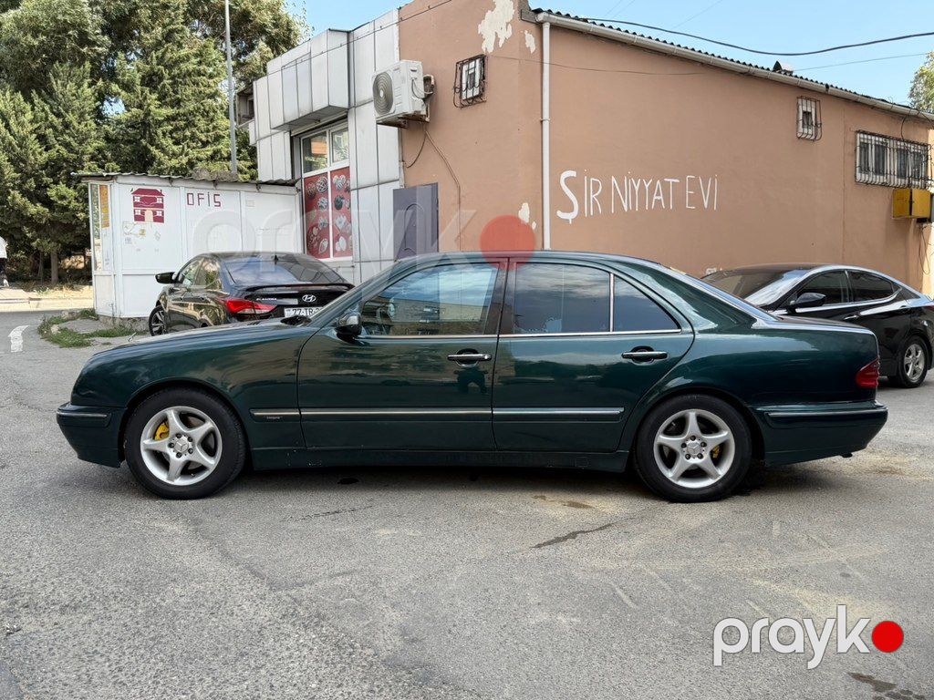 Mercedes E 270, 2.7 L, 2000 il, 420 000 km — Avtomobillər, Bakı (12)