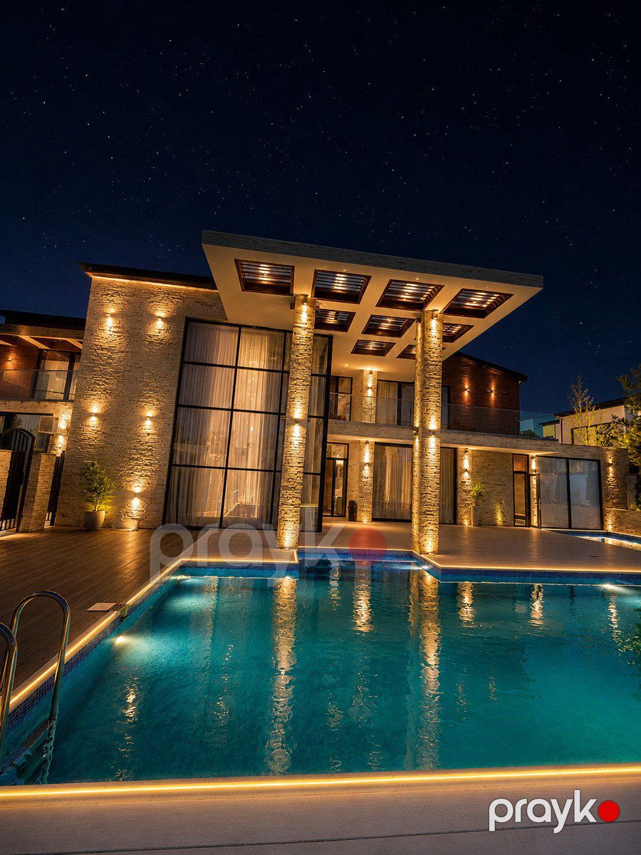 İcarəyə verilir 5 otaqlı həyət evi/bağ evi 500 m² — Ev, villa, Bakı (8)