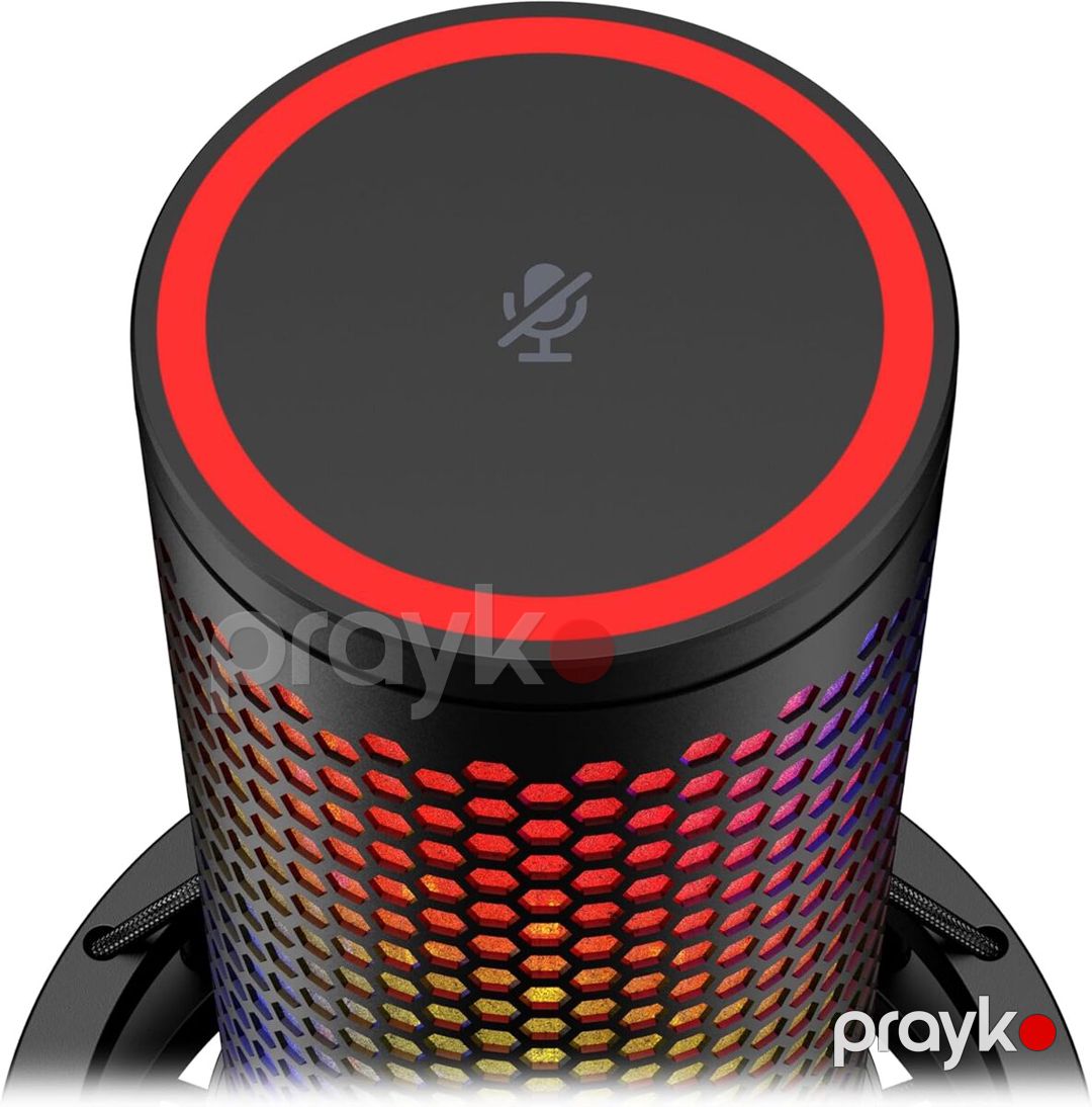 Mikrofon RGB HyperX Quadcast 2 S Gaming (9A273AA) — Səs texnikası, Bakı (6)