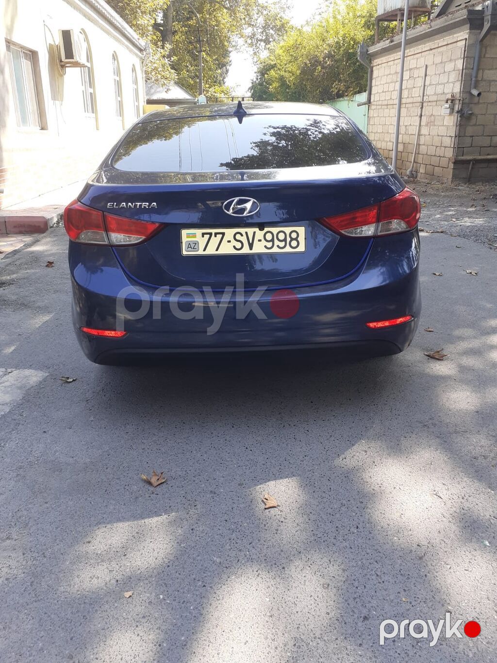 Hyundai Elantra: 1.8 l 2014 il Sedan — Avtomobillər, Bərdə (9)