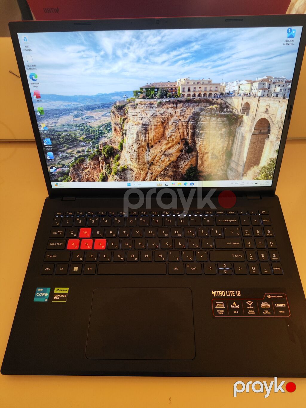 Acer Nitro Lite 16 oyun və performans noutbuku yeni alinib - 16" — Acer, Göytəpə (5)