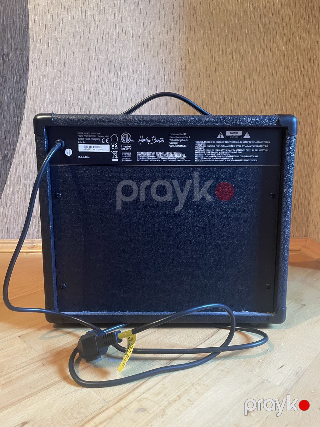 Bass gitara amfi amplifier, kalonka Harley Benton HB-20B — Dinamiklər və akustik sistemlər, Sumqayıt (4)