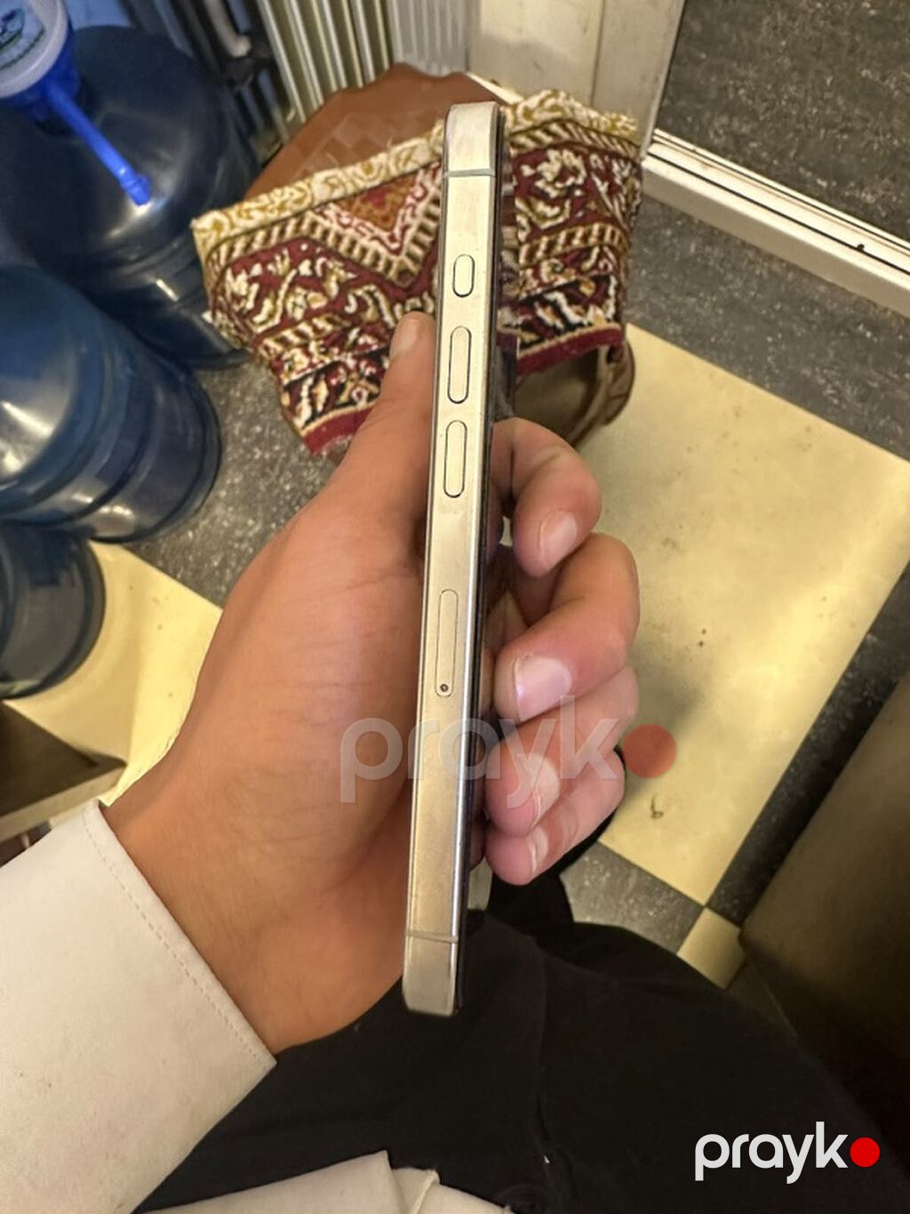 IPhone 15 Pro, Ağ, Face ID — Apple iPhone, Sumqayıt (2)