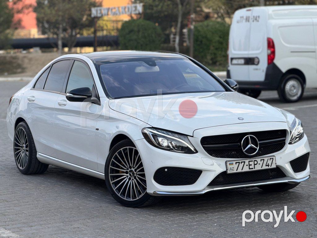 Mercedes C 300, 2.0 L, 2015 il, 201 000 km — Avtomobillər, Bakı (3)