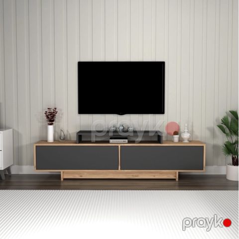 Tumba Ev Plus ev_12116056, Ldsp, antrasit, qəhvəyi, 180x29.6x50.2 sm — Bakı