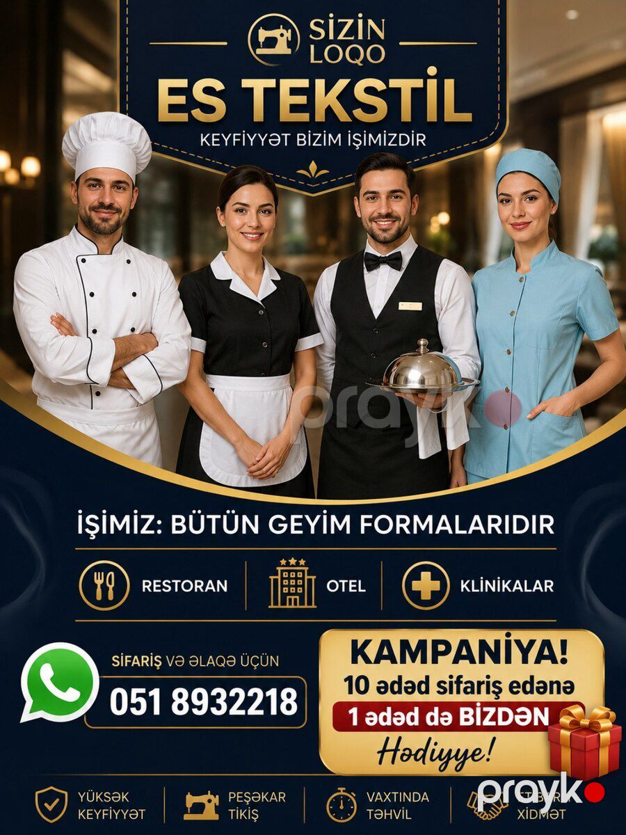 Uniforma sifarişi — Geyim, ayakkabı, aksesuarlar, Bakı (8)