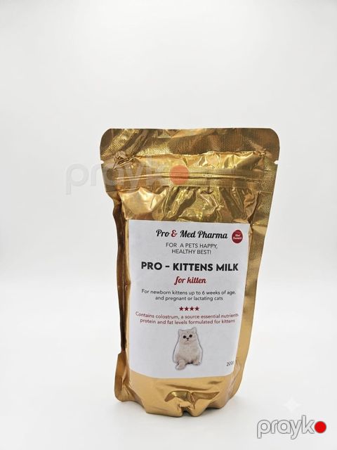 Süd qatışığı pişiklər üçün Med Pharma Pro Kittens Milk, 200 kq — Bakı