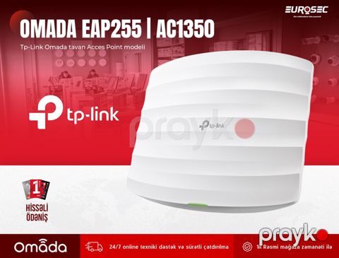 Acces Point "Omada EAP225 AC1350" — Bakı