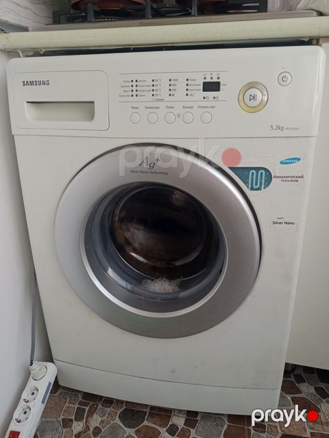 Samsung önyükləməli paltaryuyan maşın Model: WFP2950AW (paneldə — Xırdalan