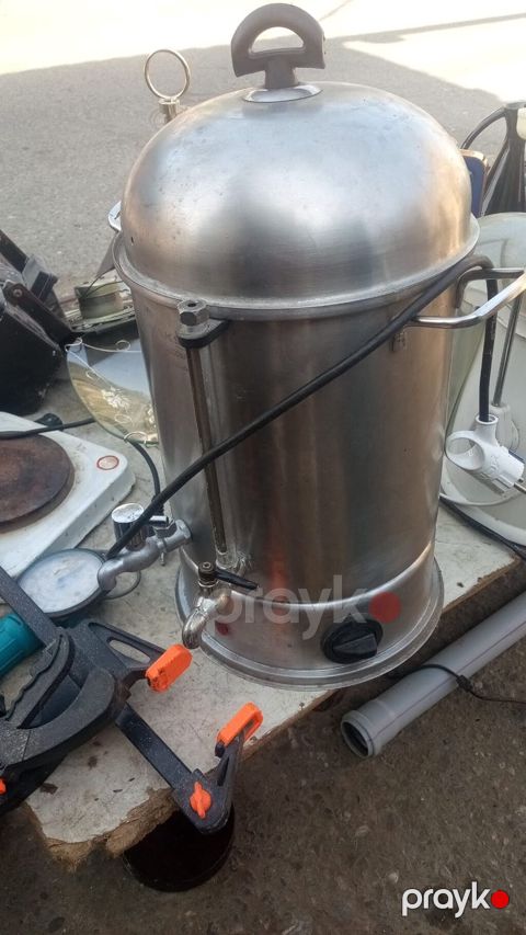 Sənaye tipli elektrikli samovar/qaynadıcı - Korpus: paslanmayan — Bakı