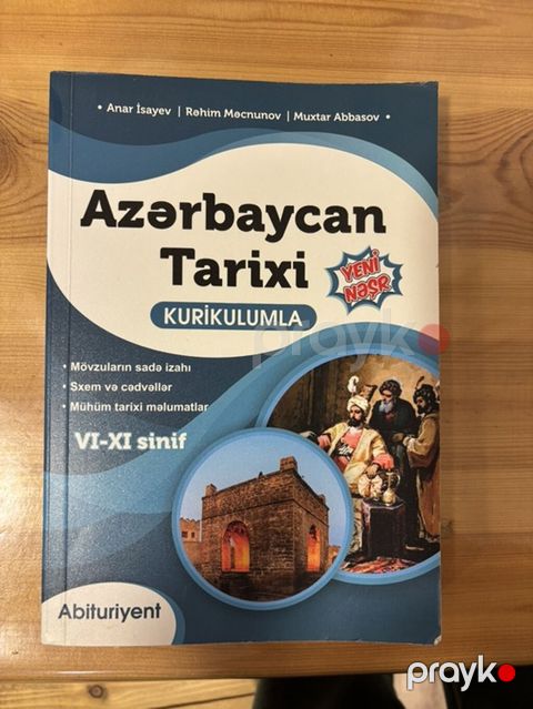 Məhsul: “Azərbaycan Tarixi – Kurikulumla” (Yeni Nəşr) Müəlliflər: Anar — Digah