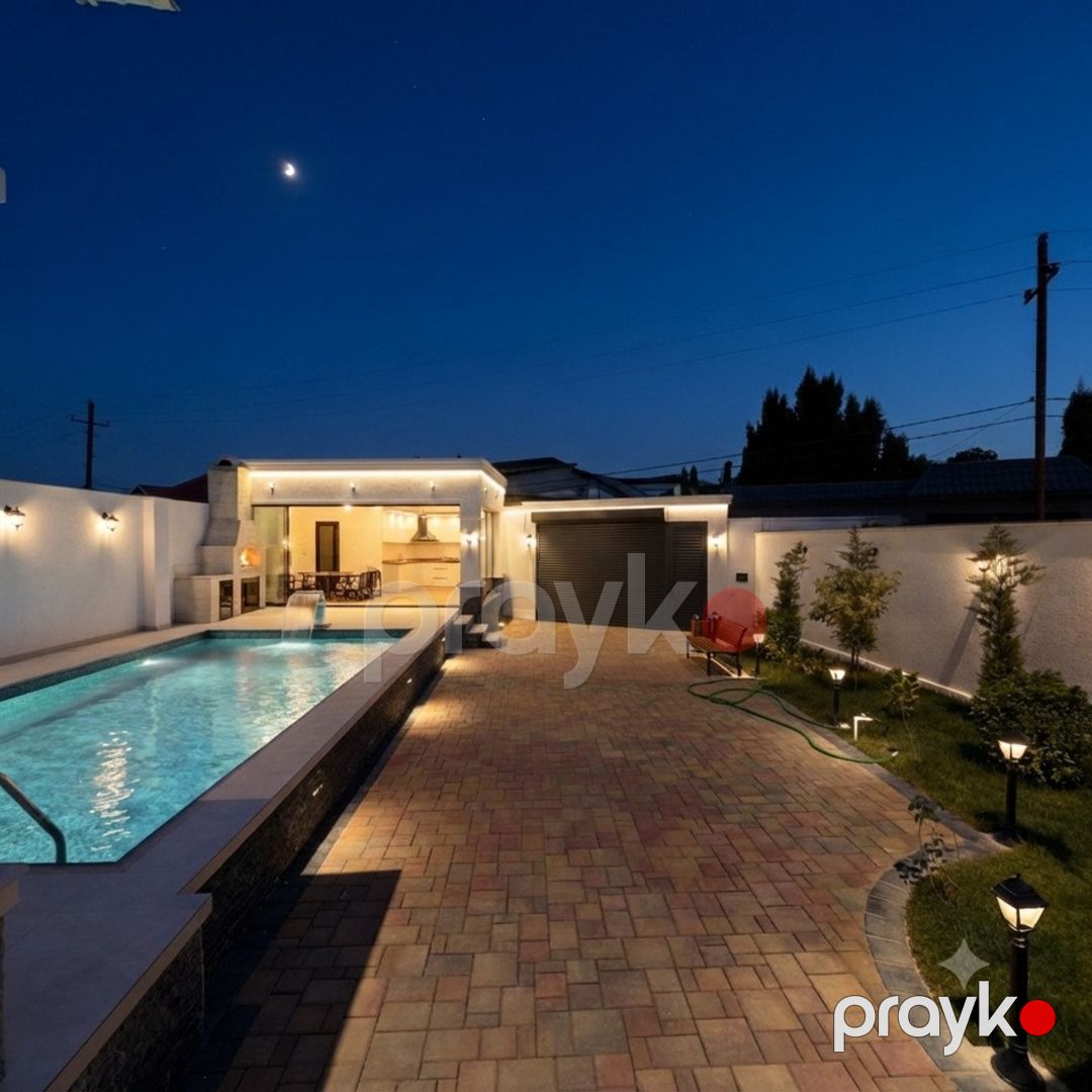 Satılır 5 otaqlı həyət evi/bağ evi 250 m² — Ev, villa, Bakı (4)