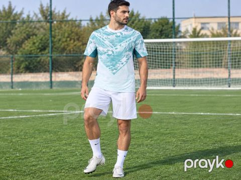Kişilər üçün idman kostyumu, rəngbərəng, elastan, ölçü M — Bakı