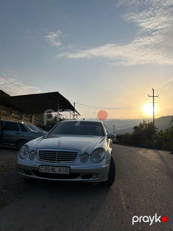 Mercedes E 240, 2.6 L, 2004 il, 289 000 km — Avtomobillər, Şəmkir (8)