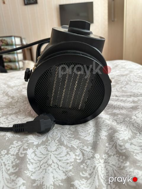 Elektrik istilik ventilyatoru (mini istilik topu) - Kompakt silindrik — Bakı