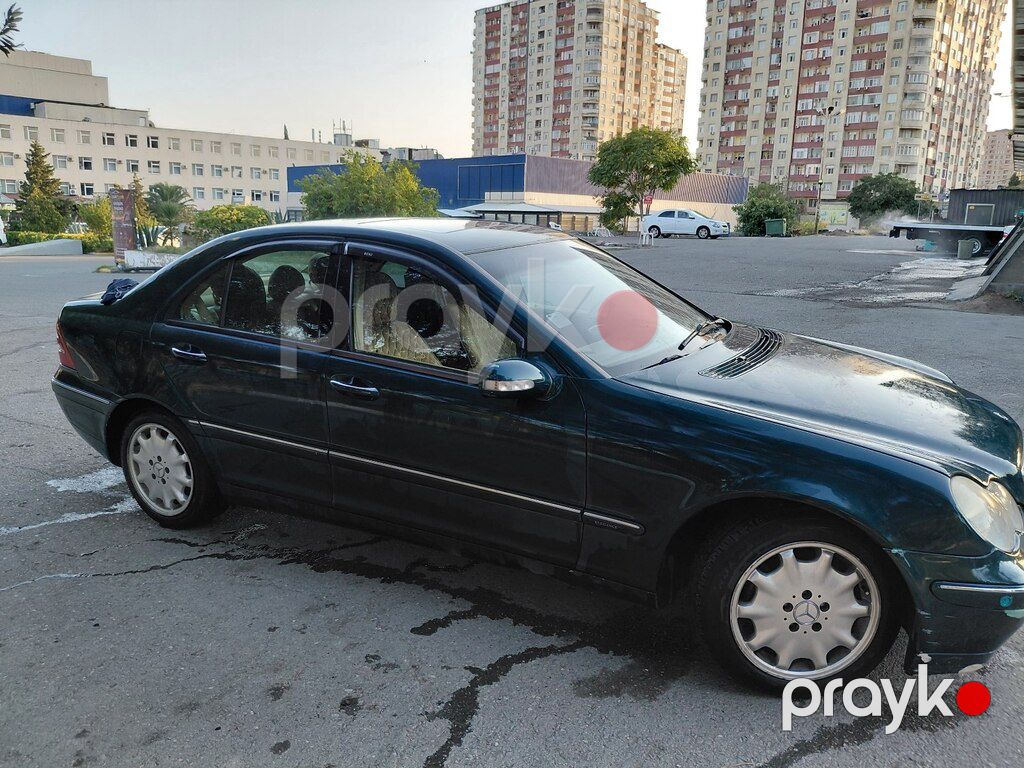 Mercedes C 200, 2.0 L, 2002 il, 435 000 km — Avtomobillər, Bakı (4)