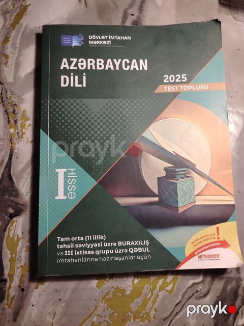 Test toplusu Azərbaycan dili — Xudat