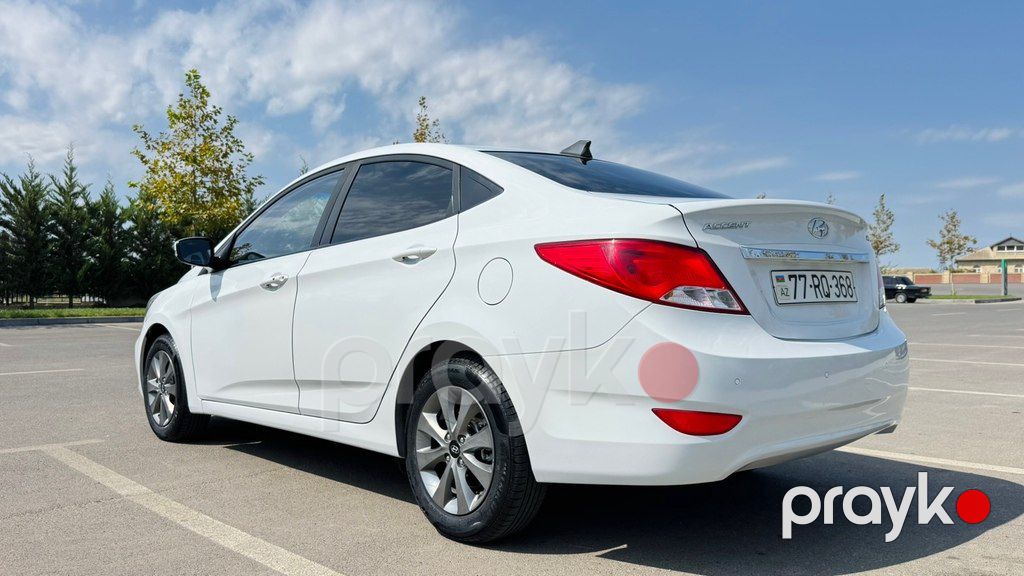 Hyundai Accent, 1.4 L, 2019 il, 124 500 km — Avtomobillər, Salyan (4)