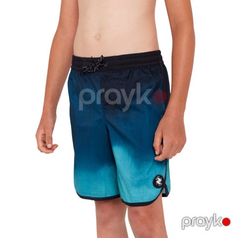 Oğlan uşaqları üçün üzgüçülük şortu Decathlon Dec_4407094, göy/qara, ölçü 141-150 sm (10-11 yaş) — Bakı