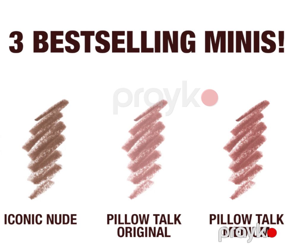 Dodaq qələmi dəsti No Brand Mini Iconic Lip Cheat Lip Liner Trio — Mallar, Bakı (2)