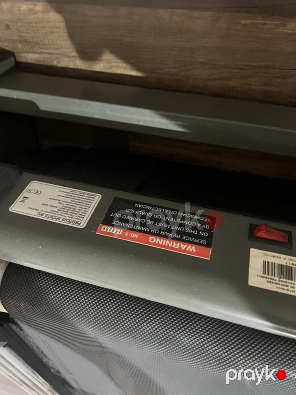 Proteus RTM-5000 qaçış trenajoru - Elektron konsol: zaman, məsafə — Koşu simulyatorları, Bakı (4)