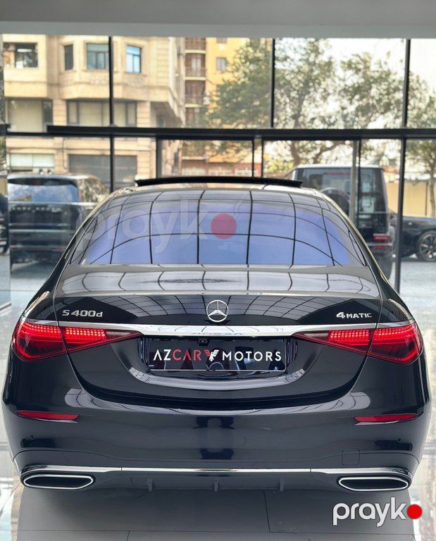 Mercedes S 450 d 4MATIC, 3.0 L, 2021 il, 84 000 km — Avtomobillər, Bakı (8)