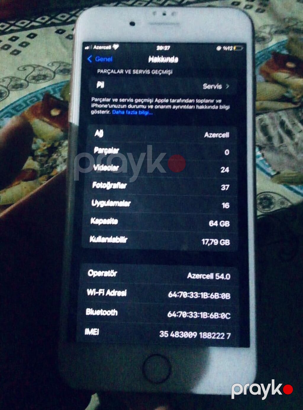 IPhone 8 Plus, 64 GB, Qızılı, Barmaq izi — Apple iPhone, Digah (4)