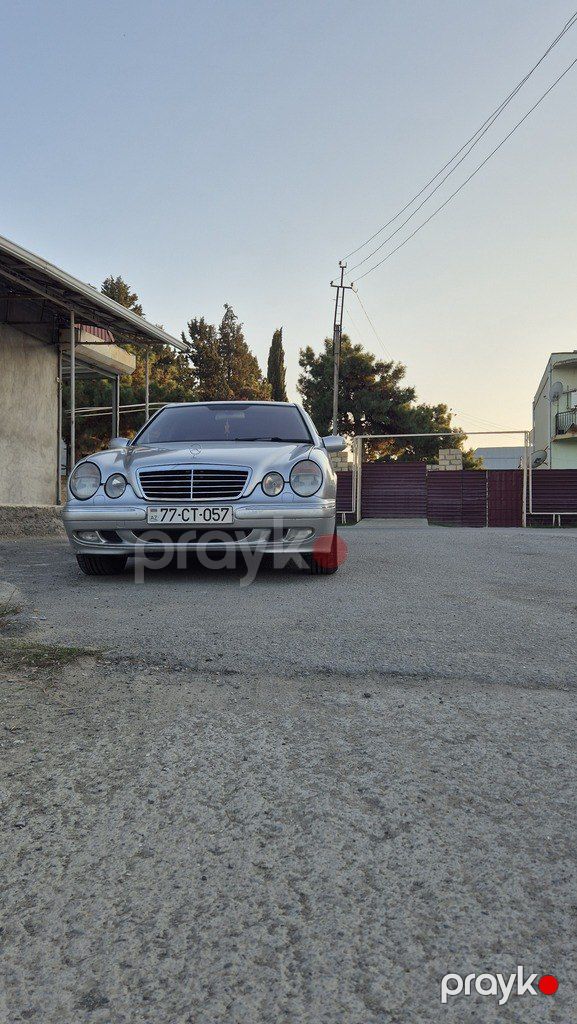Mercedes E 200, 2.0 L, 2000 il, 390 000 km — Avtomobillər, Bakı (9)