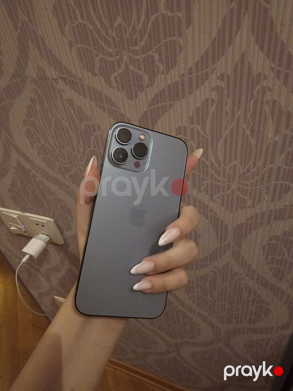 IPhone 13 Pro Max, 256 GB, Sierra Blue, Barmaq izi, Face ID — Apple iPhone, Bakı (3)