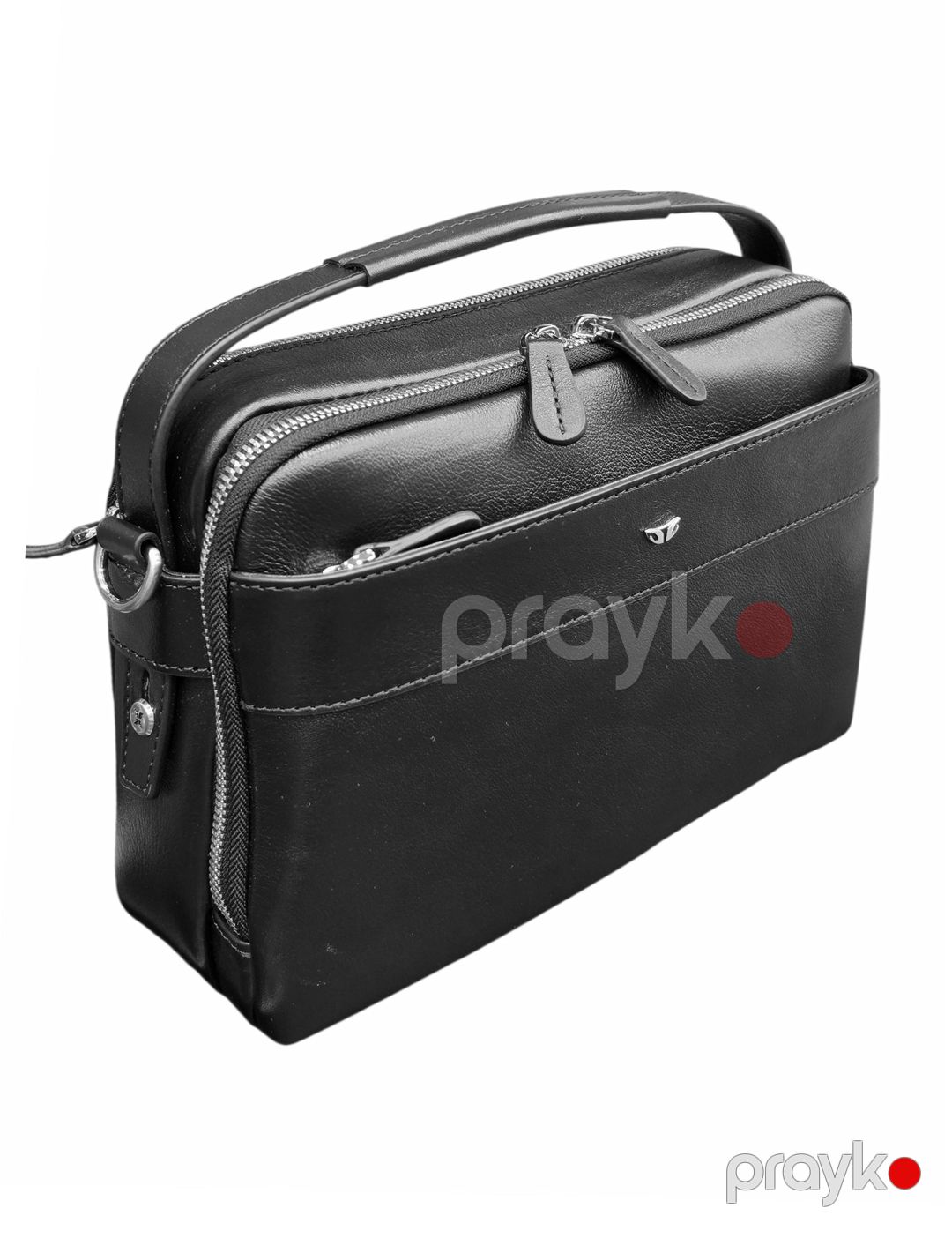 Kross-bodi çanta Tergan WCo-T_21545_Black Təbii dəri Qara 25 sm — Mallar, Bakı (2)