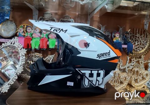 TRM Kros Kaskalar 75-azn “Speed Racing” off-road/dirt bike kaskı + — Bakı