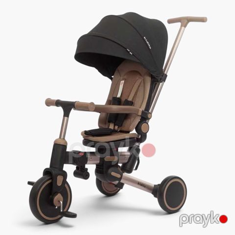 Uşaq üçtəkərli velosiped Kidilo, qara, 1-5 yaş — Bakı