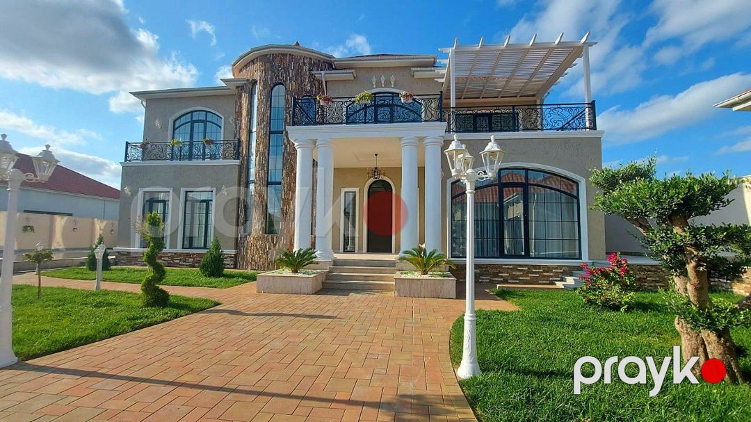 Satılır 6 otaqlı həyət evi/bağ evi 500 m² — Ev, villa, Bakı (5)