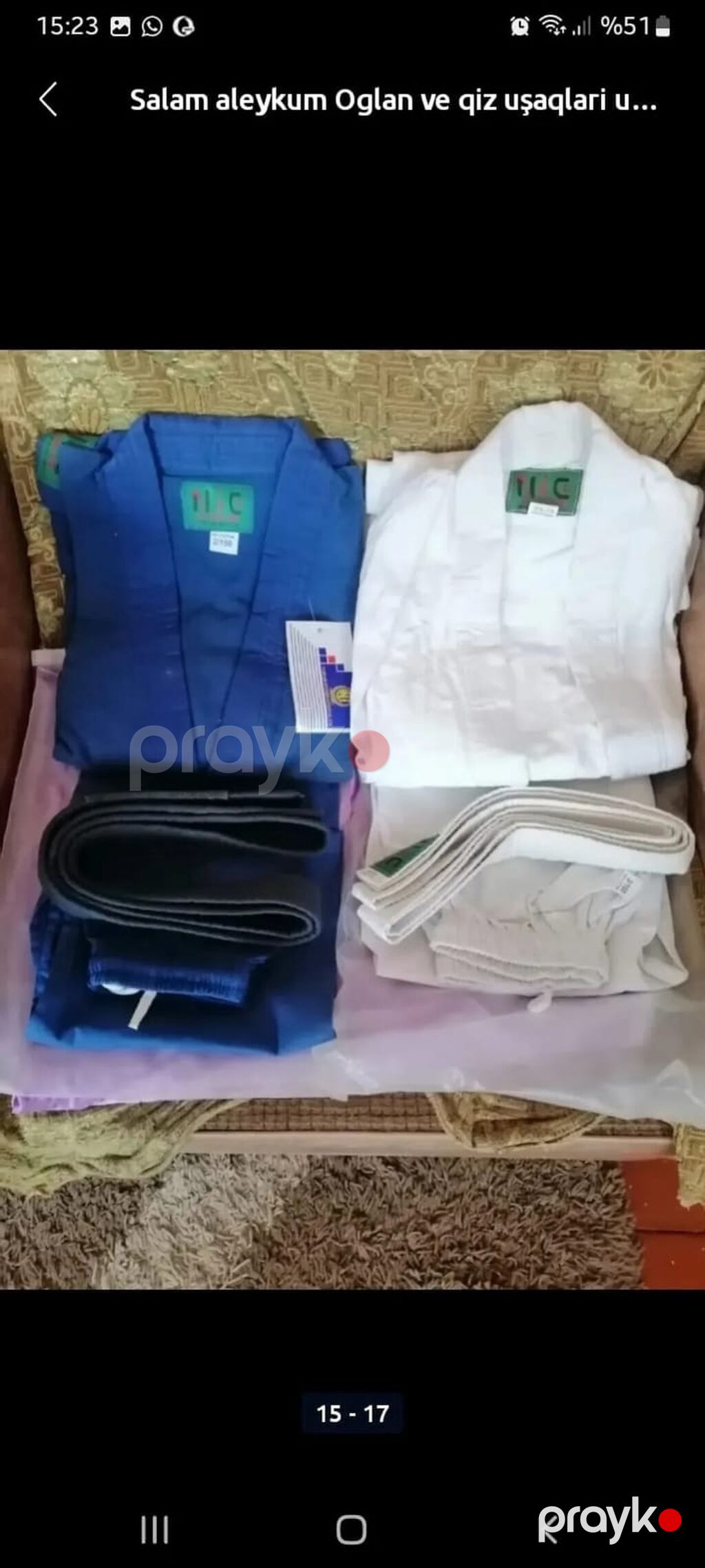 Salam aleykum Oglan ve qiz uşaqlari ucun az işlenmiş Cüdo ve karate — İdman və istirahət, Digah (8)