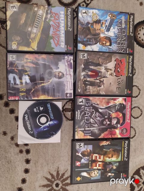 PlayStation 2 üçün böyük fiziki disk kolleksiyası PS2 üçün müxtəlif — Bakı