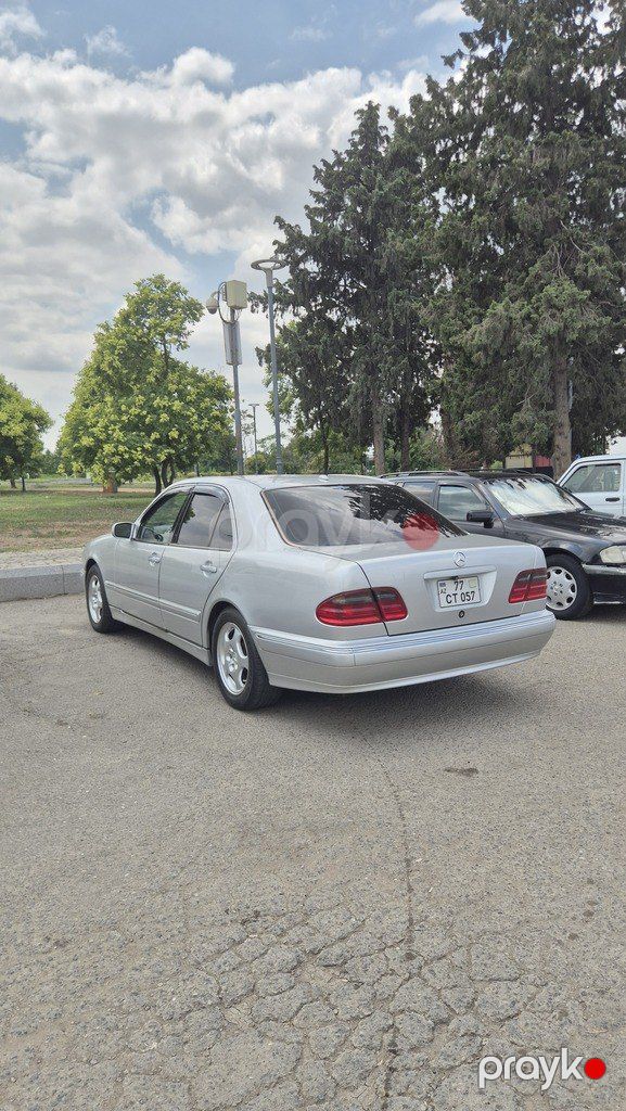 Mercedes E 200, 2.0 L, 2000 il, 390 000 km — Avtomobillər, Bakı (5)